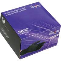 Vending Pack Disposable Gloves, Small, Nitrile, 5-mil, Powder-Free, Black, Class 2 Consource