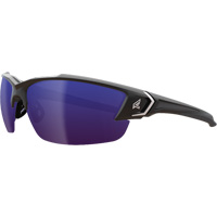 Khor G2 Safety Glasses, Blue Mirror Lens, Anti-Scratch/Polarized, ANSI Z87+/MCEPS GL-PD 10-12/Meets/Exceeds CSA Z94.3 Consource