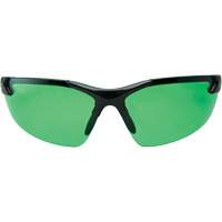 Zorge G2 Safety Glasses, Green Lens, Anti-Scratch, ANSI Z87+/MCEPS GL-PD 10-12/Meets/Exceeds CSA Z94.3 Consource
