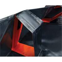 Berme d&eacute;ployable &agrave; mur IBX, Capacit&eacute; 268 gal. US, 6' la x 6' lo x 12" h, Support &agrave; encliqueter Consource