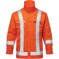 UltraSoft&reg; 7 oz. Skyline Summer Bomber Jacket, Small, High Visibility Orange Consource