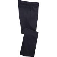 Industrial Work Pants, Cotton, Navy Blue, Size 28, 30 Inseam Consource