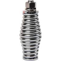 Tige de s&eacute;curit&eacute; robuste, Fixation Filet&eacute;, Hauteur 8', Orange avec X r&eacute;fl&eacute;chissant Consource