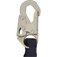 SA-5200-2.5 Shock Absorbing Lanyard, 2.5', Snap Hook Center, Snap Hook Leg Ends, Polyester Consource