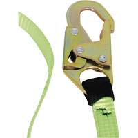 SA-54000-6 Shock Absorbing Lanyard, 6', Snap Hook Center, Snap Hook Leg Ends, Polyester Consource