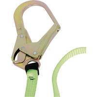 SA-54022-4 Shock Absorbing Lanyard, 4', Form Hook Center, Snap Hook Leg Ends, Polyester Consource