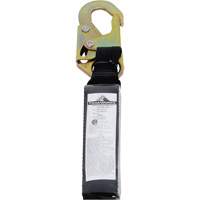 SA-54022-4 Shock Absorbing Lanyard, 4', Form Hook Center, Snap Hook Leg Ends, Polyester Consource