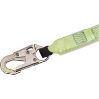 SA-64022-6 Shock Absorbing Lanyard, 6', Form Hook Center, Snap Hook Leg Ends, Polyester Consource