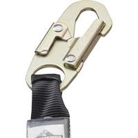 SA-55522-4 PVC-Coated Shock Absorbing Lanyard, 4', Form Hook Center, Snap Hook Leg Ends, Galvanized Steel Consource