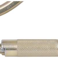 CP-04011-1 Mousqueton zingu&eacute; avec ouverte de portique de 2", Acier Consource