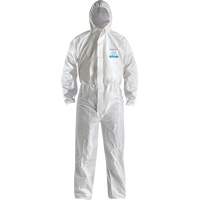Combinaison CoverMe XP1800 de type 5/6 avec capuchon, Moyen, Blanc, Microporeux Consource