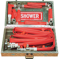 Douche de d&eacute;contamination portable &agrave; 16 buses, Conformit&eacute; Aucune Consource