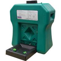 Poste de douche oculaire portable autonome, Aliment&eacute; par gravit&eacute;, Capacit&eacute; 16 gal., Conformit&eacute; ANSI Z358.1 Consource