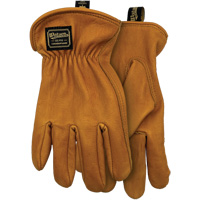 597CR The Duke Cut-Resistant Gloves, Size Medium, Cowhide/Para-Aramid/Polyester/Stainless Steel Shell, ASTM ANSI Level A5 Consource