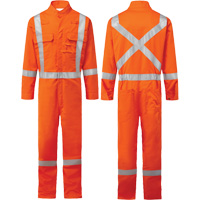Combinaison FR Bizflame 88/12 Iona 7 oz. FR510, Taille 36, Orange Consource