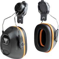 Cache-oreilles pour casques de s&eacute;curit&eacute;, Fixation pour casque, 27 NRR dB Consource