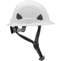 Casque Fibre Metal de style escalade avec bordure compl&egrave;te, R&eacute;pond aux normes CSA type 2, Suspension Rochet, Non ventil&eacute; Consource