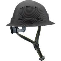 Casque Fibre Metal de style escalade avec bordure compl&egrave;te, R&eacute;pond aux normes CSA type 2, Suspension Rochet, Ventil&eacute; Consource