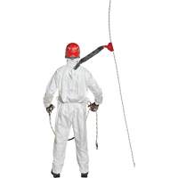 Harness-Compatible Disposable Coverall, Small, White, Tyvek&reg; 500 Consource