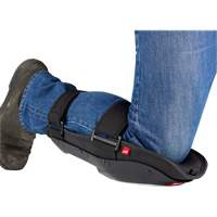 Dynamic Flooring Knee Pad, Hook and Loop Style, Plastic Caps, Foam Pads Consource