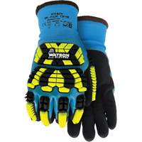 9393TPR Stealth Black Ops Winter Impact Gloves, Small, Foam Latex Palm, Knit Wrist Cuff Consource