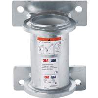 DBI-SALA&reg; Confined Space Wall Mount Base, Galvanized Consource