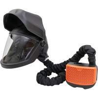 Visi&egrave;re rabattable PEAKAIR DEFENDER & ensemble de souffleur X90VX, Respirateur &agrave; masque/Masque de soudage, Pile Lithium-ion Consource