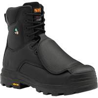 Bottes de travail Vulcan avec protecteur m&eacute;tatarsien &agrave; l'ext&eacute;rieur, Cuir, Taille 5, Imperm&eacute;able Consource
