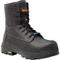 Bottes de travail Metpro Flex avec protecteur m&eacute;tatarsien, Cuir, Taille 4, Imperm&eacute;able Consource