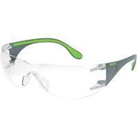 Lunettes de s&eacute;curit&eacute; gris/vert Adapt Lite, Lentille Transparent, Antibu&eacute;e/Anti-&eacute;gratignures, ANSI Z87+/R&eacute;pond ou surpasse la norme CSA Z94.3 Consource
