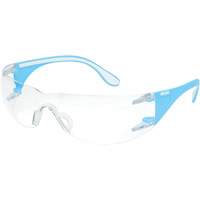 Lunettes de s&eacute;curit&eacute; bleu/blanc Adapt Lite, Lentille Transparent, Antibu&eacute;e/Anti-&eacute;gratignures, ANSI Z87+/R&eacute;pond ou surpasse la norme CSA Z94.3 Consource