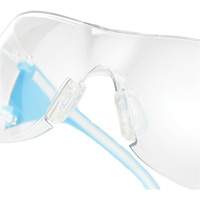 Lunettes de s&eacute;curit&eacute; bleu/blanc Adapt Lite, Lentille Transparent, Antibu&eacute;e/Anti-&eacute;gratignures, ANSI Z87+/R&eacute;pond ou surpasse la norme CSA Z94.3 Consource