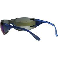 Lunettes de s&eacute;curit&eacute; Adapt Lite, Lentille Miroir bleu, Antibu&eacute;e/Anti-&eacute;gratignures, ANSI Z87+/R&eacute;pond ou surpasse la norme CSA Z94.3 Consource