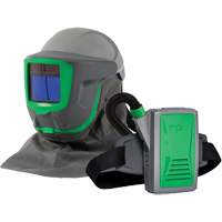 Z-Link+ syst&egrave;me APR motoris&eacute; avec cape &agrave; l'&eacute;paule & visi&egrave;re, Respirateur &agrave; masque/Masque de soudage Consource