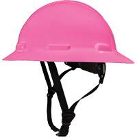 Casque de s&eacute;curit&eacute; &agrave; bordure compl&egrave;te LIDGUARD avec mentonni&egrave;re, R&eacute;pond aux normes CSA type 1, Suspension Rochet, Ventil&eacute; Consource