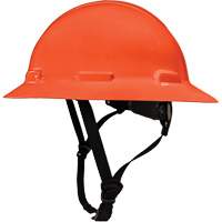 Casque de s&eacute;curit&eacute; &agrave; bordure compl&egrave;te LIDGUARD avec mentonni&egrave;re, R&eacute;pond aux normes CSA type 2, Suspension Rochet, Ventil&eacute; Consource