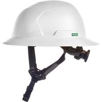 V-Gard H2&reg; Full Brim Safety Helmet, Ratchet Suspension, Non-Vented Consource
