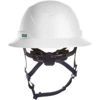 V-Gard H2&reg; Full Brim Safety Helmet, Ratchet Suspension, Non-Vented Consource