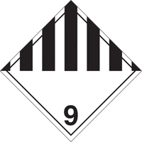 Plaque-&eacute;tiquette TMD divers dangers, Plastique Consource