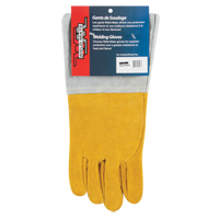 Gants de soudage TIG &agrave; ajustement sup&eacute;rieur, Cuir de daim refendu, Taille Moyen Consource