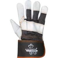 Endura&reg; Sweat-Absorbing Gloves, X-Large, Grain Cowhide Palm, Cotton Inner Lining Consource