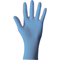 N-Dex&reg; 6005PF Gloves, Medium, Nitrile, 4-mil, Powder-Free, Blue Consource