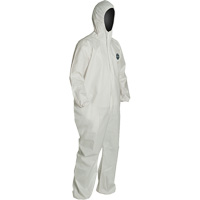ProShield&reg; 60 Coveralls, Small, White, Microporous Consource