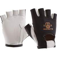 Anti-Impact Left-Hand Glove, X-Small, Goatskin/Split Leather Palm, Hook & Loop Cuff Consource