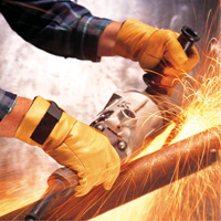 Vibration Protective Air Glove&reg;, Size X-Small, Grain Leather Palm Consource