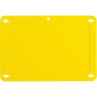Blank Valve Tag, Plastic, 4-3/4" W x 3-1/4" H Consource