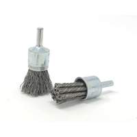 Brosse mont&eacute;e &agrave; fils ondul&eacute;s, 3/4" dia., dia. Des fils 0,014", Tige 1/4" Consource