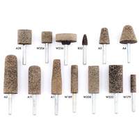 A36Q Resin Bonded Mounted Points, A11, Aluminum Oxide, 11/16" Dia., 2" L, 36 Grit Consource