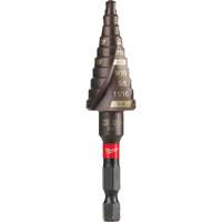 #3 Shockwave Impact Duty Step Drill Bit, 3/16" - 3/4" , 1/16" Increments, Titanium Consource