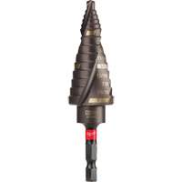 #8 Shockwave Impact Duty Step Drill Bit, 1/2" - 1" , 1/16" Increments, Titanium Consource